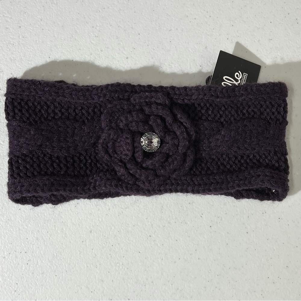 Noelle Enterprises Royal Purple Headband with Gemstone Embellishment
